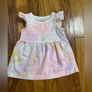Colorful Tie-Dye Baby Dress